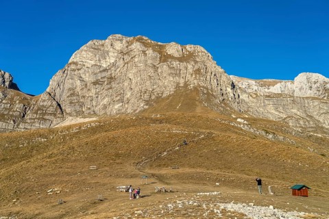 Mountain landscape at Sedlo Pass