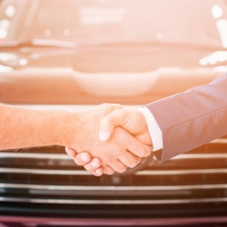 Handshake car dealership