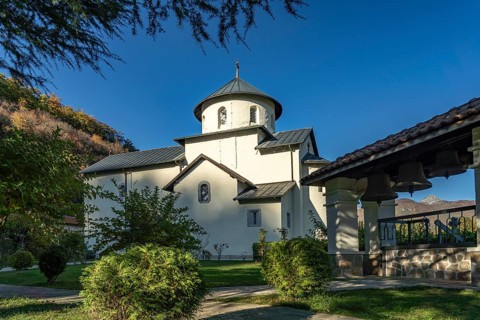 The Serbian Orthodox Monastery of Moraca near Kolasin