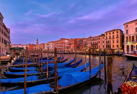 Sunset view of Grand Canal