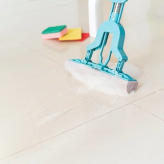 Cleaning concept with mop