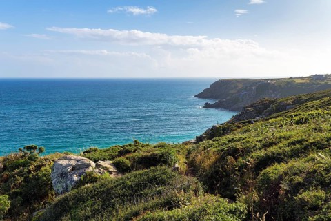 View from the South West Coast Path