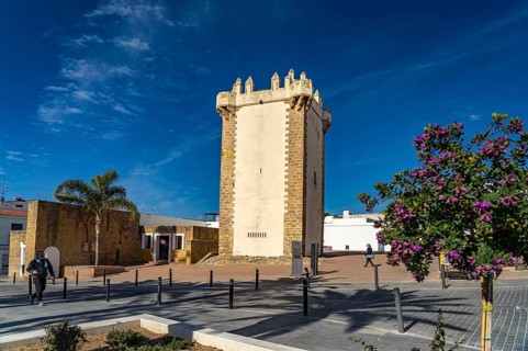 The historic tower Torre de Guzman