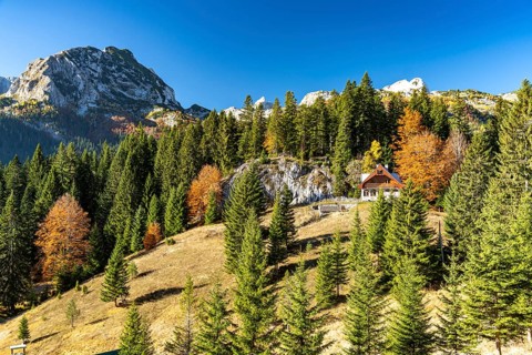 Mountain landscape in Durmitor National Park