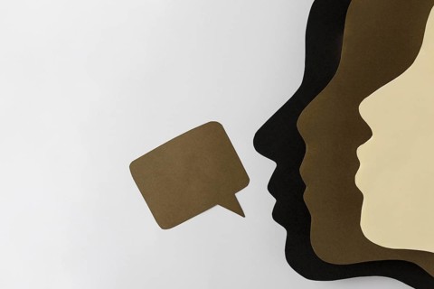 Black lives matter concept people faces