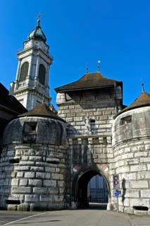 City gate Baseltor with StUrsenturm