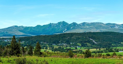 View from the Sancy massif