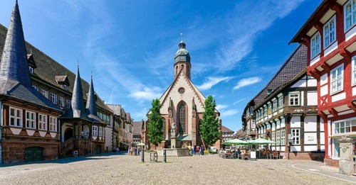 Market square with market church