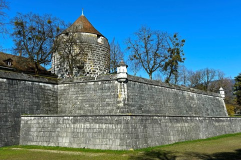Riedholz Tower and St Ursus Bastion of the Baroque City Fortification Riedholzschanze