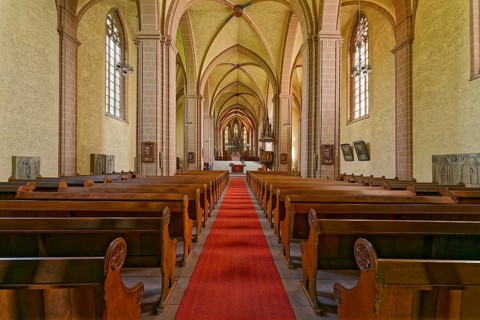 Interior view