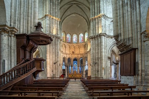 Interior of the Church of Saint-Nicolas