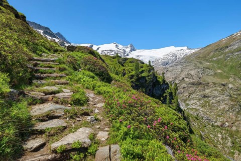 Hiking trail in Innergschloess