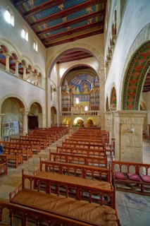 Organ and the painting of the west apse