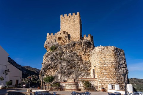 The Moorish castle in Zuheros