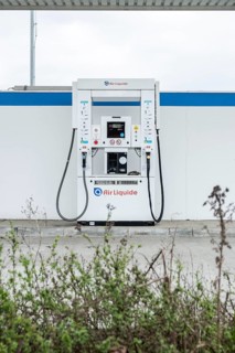 Hydrogen filling station in Duesseldorf
