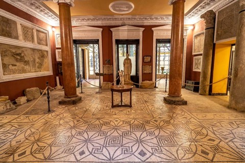 Interior of the Palace and Museum Palacio de la Condesa de Lebrija in Seville