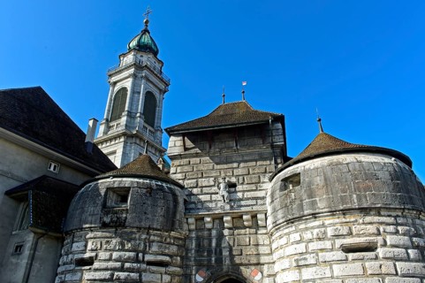 City gate Baseltor with StUrsenturm