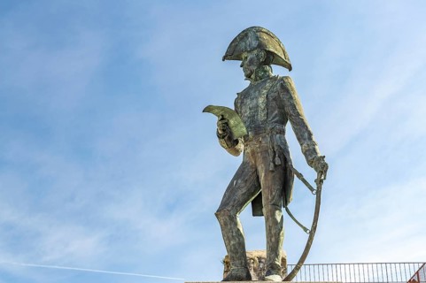 Statue of General Francisco de Copons in Tarifa