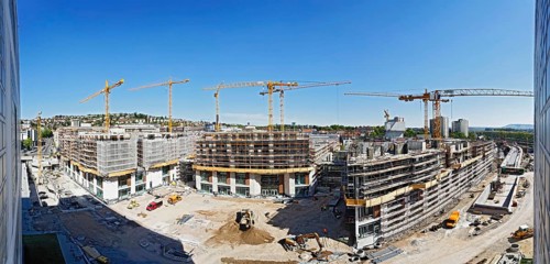 Construction site Europaviertel