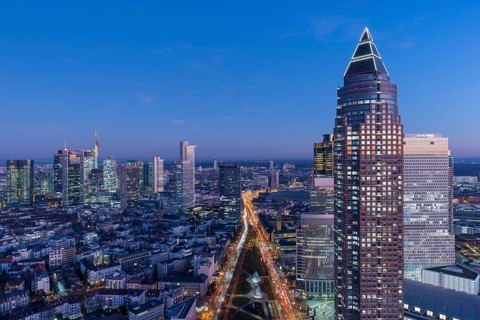 Skyline and Messeturm