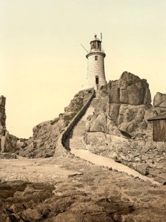 Corbierre lightbouse in Jersey