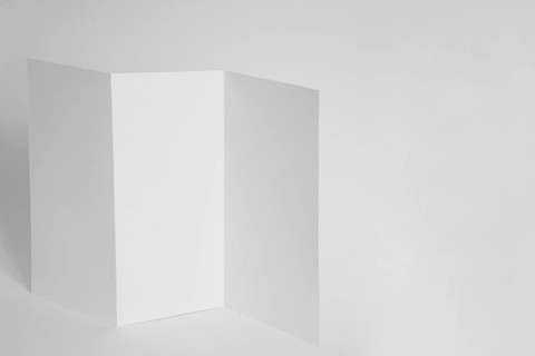 Mockup with page paper