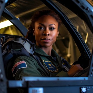 Young proud pilot stands in front of a combat helicopter