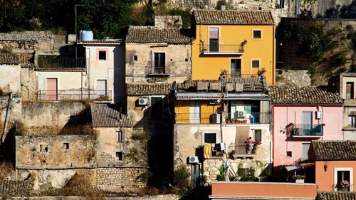 Colourful houses