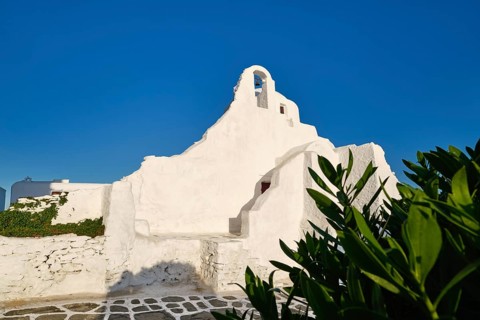 Famous tourist landmark of Greece