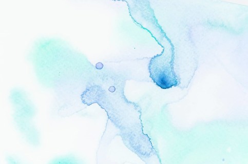 Art hand painted watercolor splash