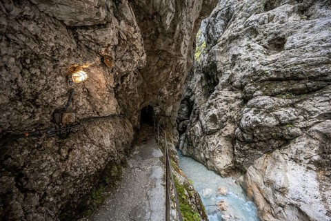 Path through the Hoellentalklamm