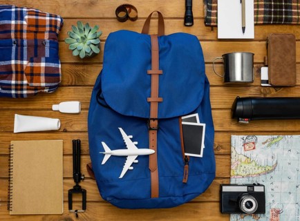 Travel still life collection