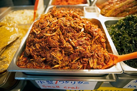 Kimchi crabs