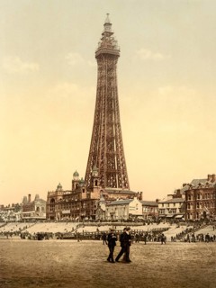 The tower in Blackpool