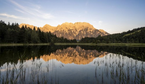 Alpine glow