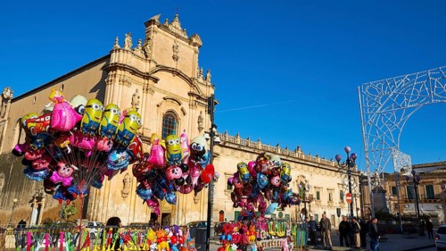 Helium balloons
