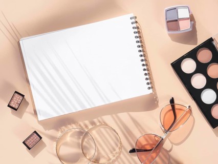 Notebook make up products