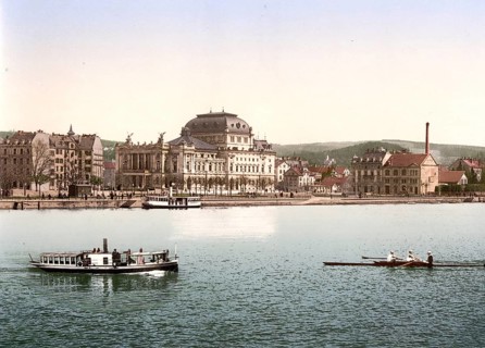 Utoquai and Municipal Theatre in Zurich