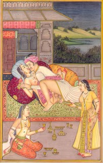 Depiction of an erotic scene