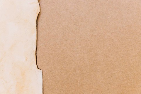 Ripped cardboard paper texture