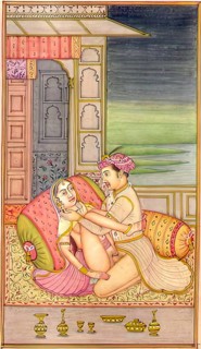 Depiction of an erotic scene