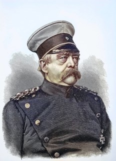 Portrait of Otto Eduard Leopold Prince of Bismarck