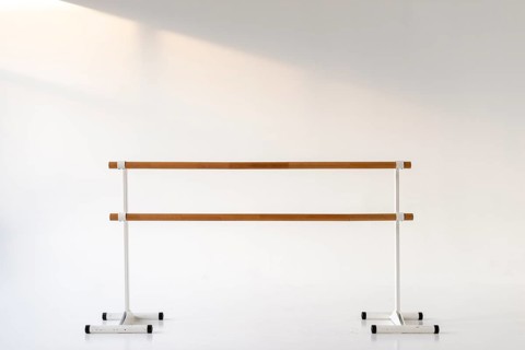 Professional ballet studio handrail