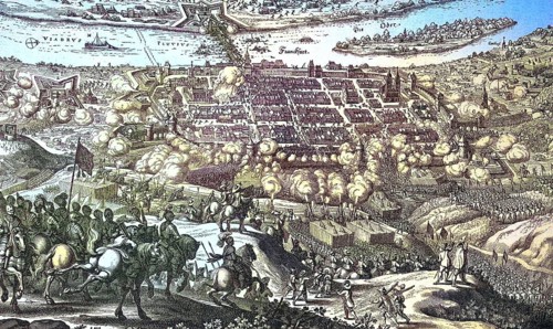 Siege of Frankfurt an der Oder by Adolf Gustav from 27 March to 3 April 1631