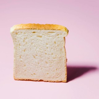 Slice bread with color background