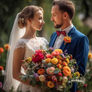 Bridal couple