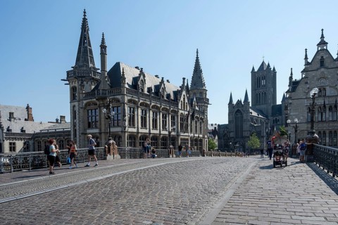 St Michael Bridge and Medieval Buildings
