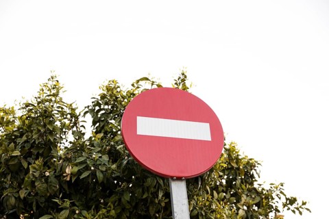 Stop sign light background