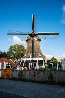 Mill in Formerum on the North Sea island of Terschelling