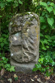 Old boundary stone